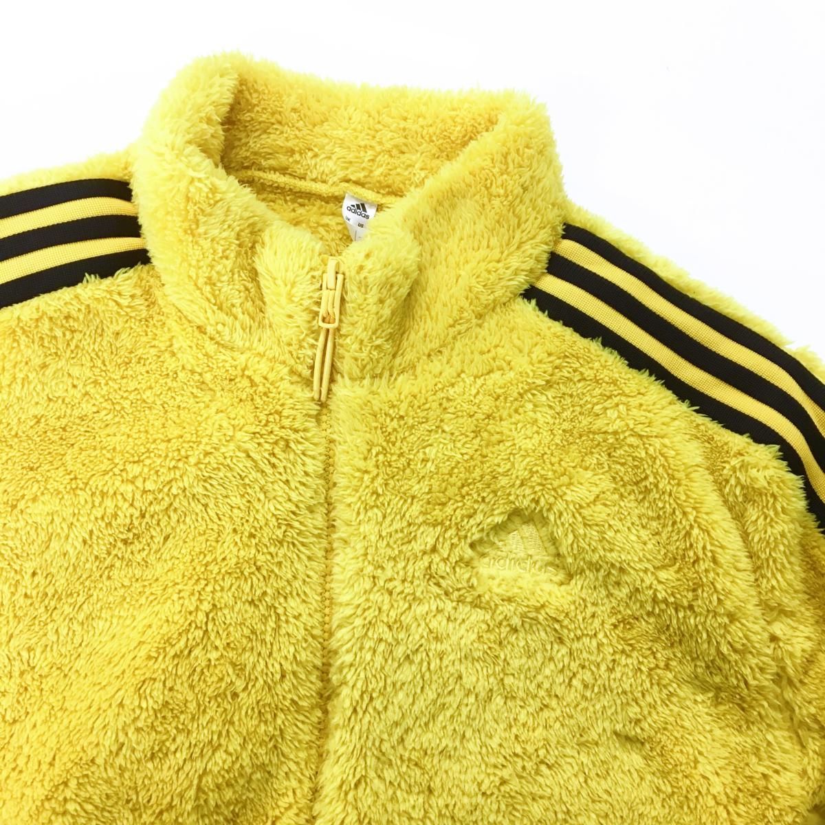 美品】アディダス セットアップ(ジャケット×スカート) イエロー×黒