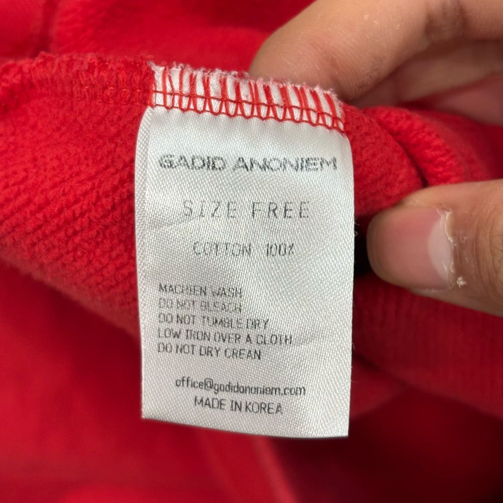 gadid anoniem ガディッド アノニム Crewneck Sweatshirt スウェット