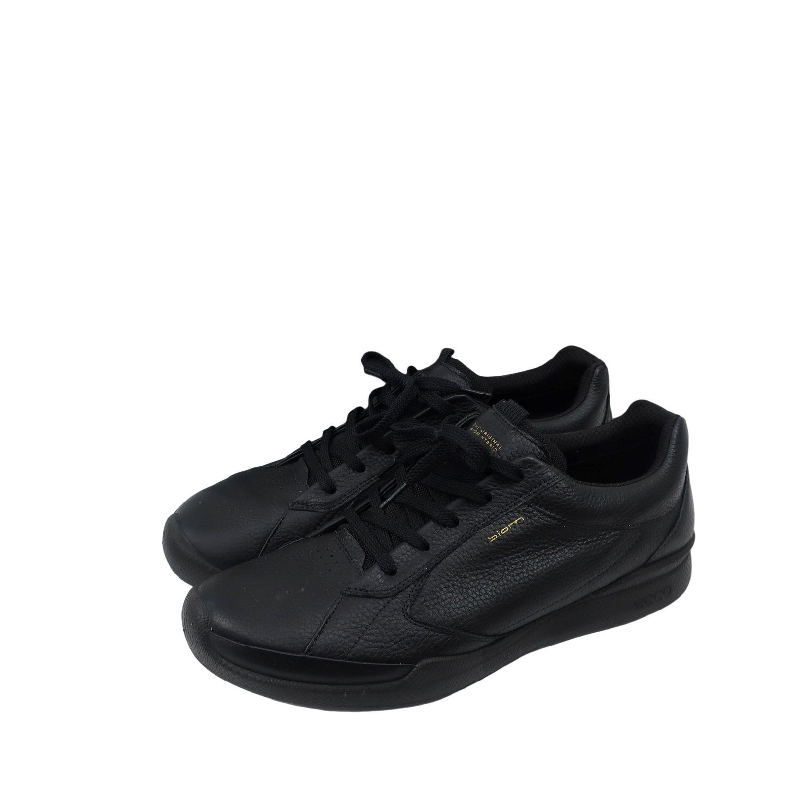 美品】ecco(エコー) レザーゴルフシューズ Biom Hybrid 黒 メンズ 28.0
