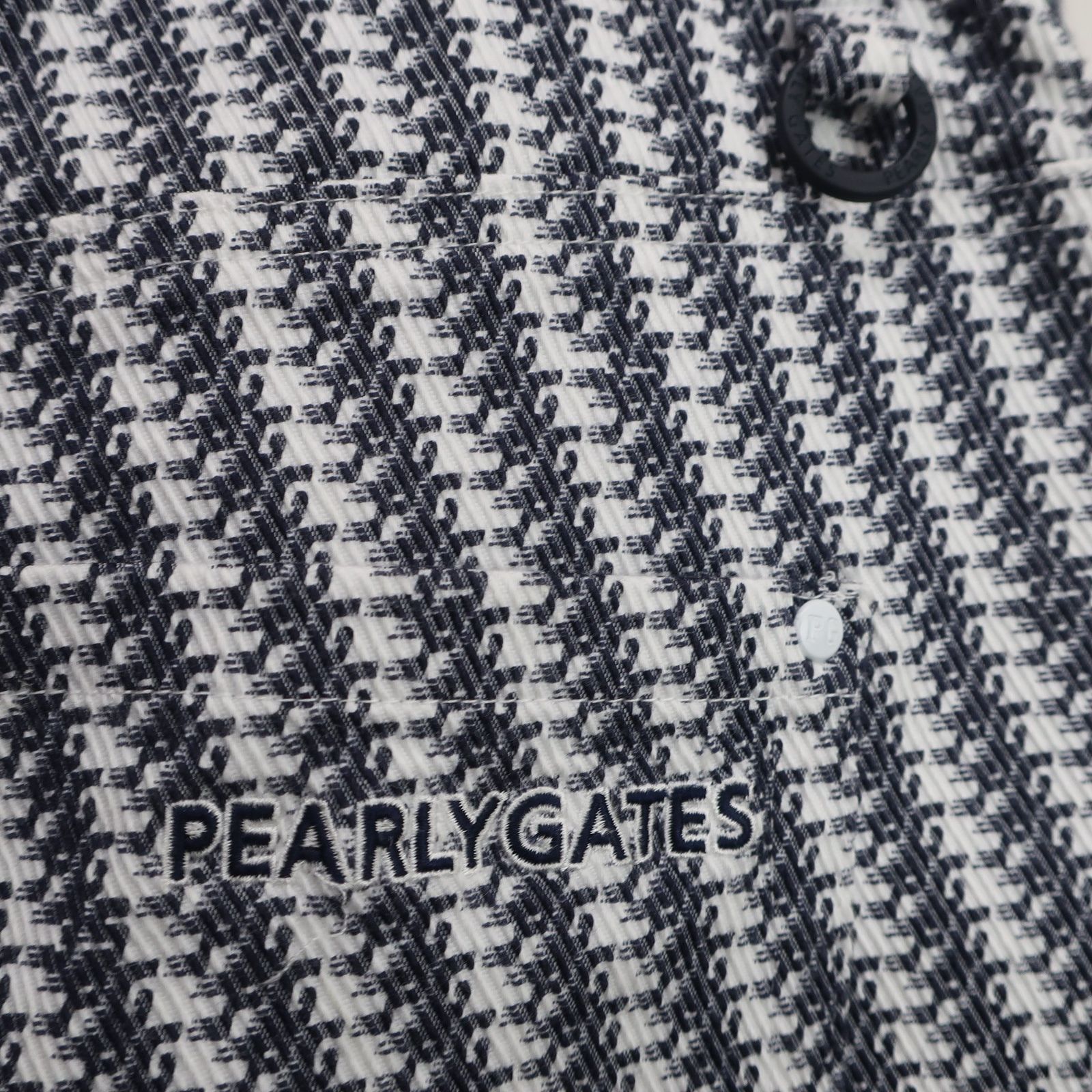 美品】PEARLY GATES(パーリーゲイツ) パンツ 白青総柄 メンズ 6 053