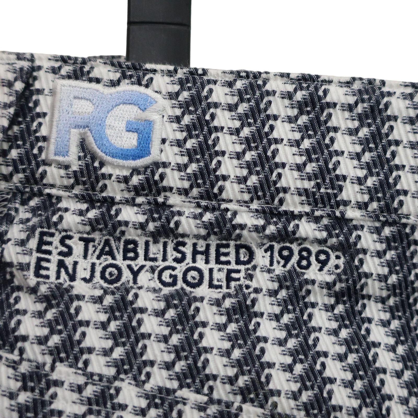 美品】PEARLY GATES(パーリーゲイツ) パンツ 白青総柄 メンズ 6 053