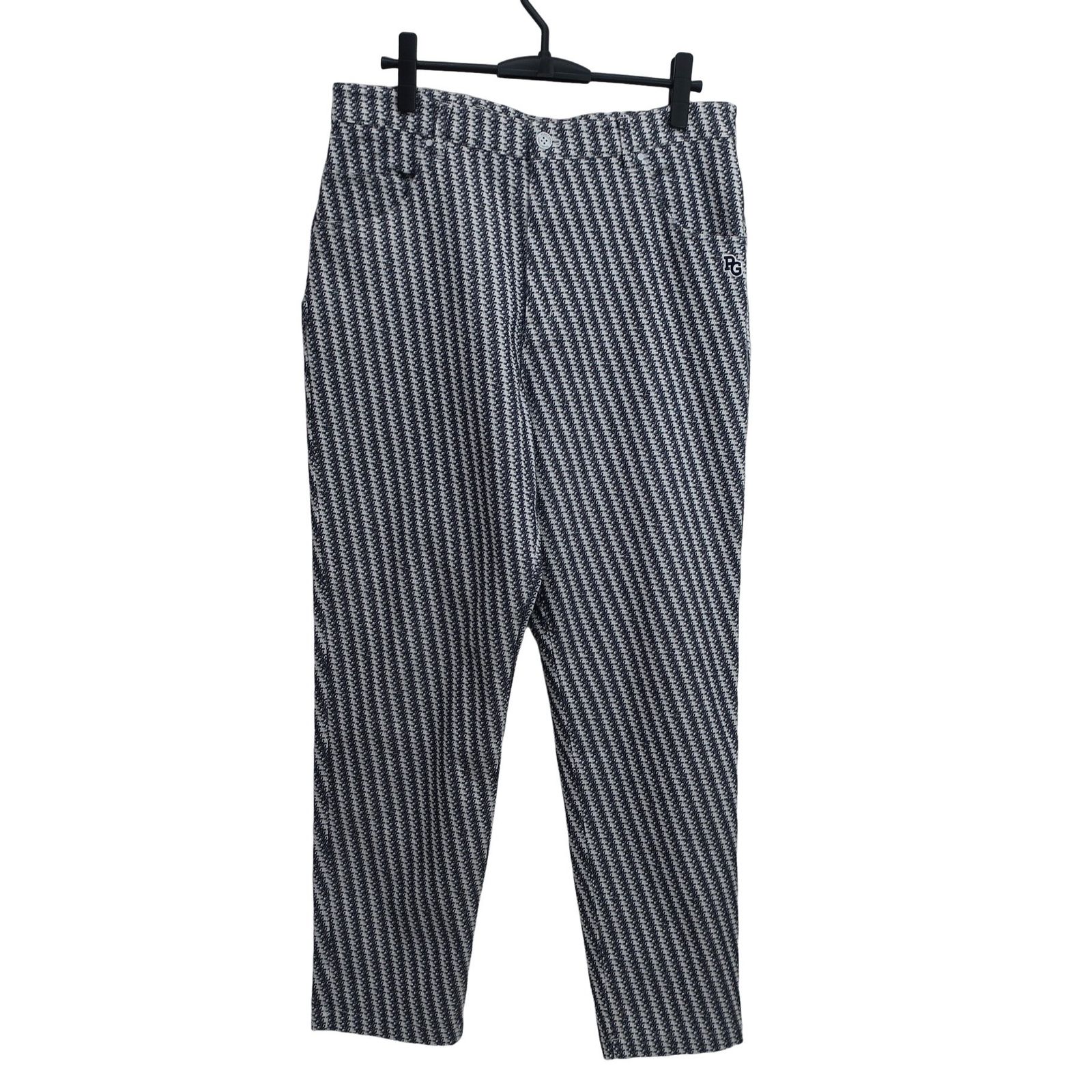 美品】PEARLY GATES(パーリーゲイツ) パンツ 白青総柄 メンズ 6 053