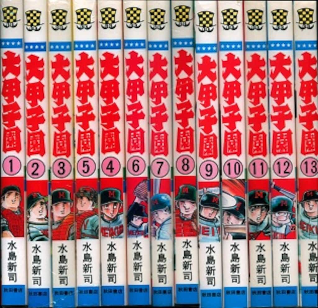 秋田書店 少年チャンピオンコミックス 水島新司 大甲子園 全26巻 再版