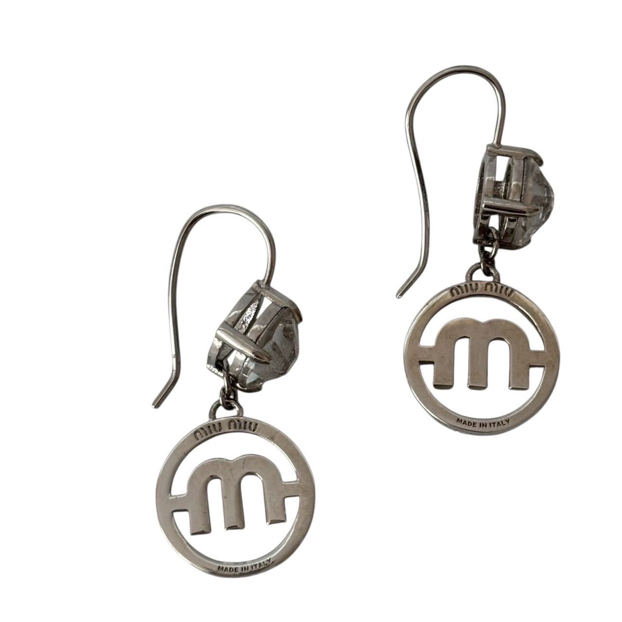 美品】miumiu ミュウミュウ ピアス アクセサリー 小物 スイングピアス