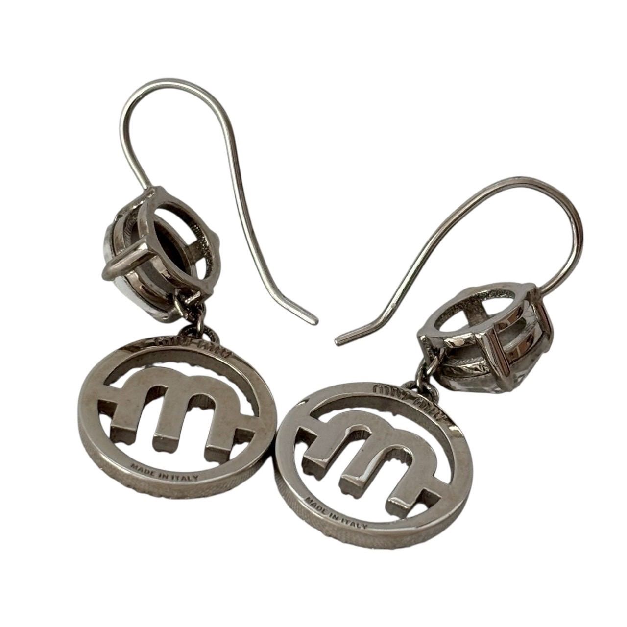 美品】miumiu ミュウミュウ ピアス アクセサリー 小物 スイングピアス