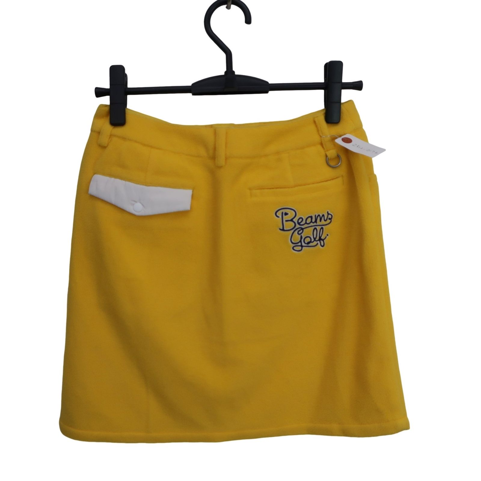 美品】BEAMS GOLF(ビームスゴルフ) フリーススカート 黄色 レディース