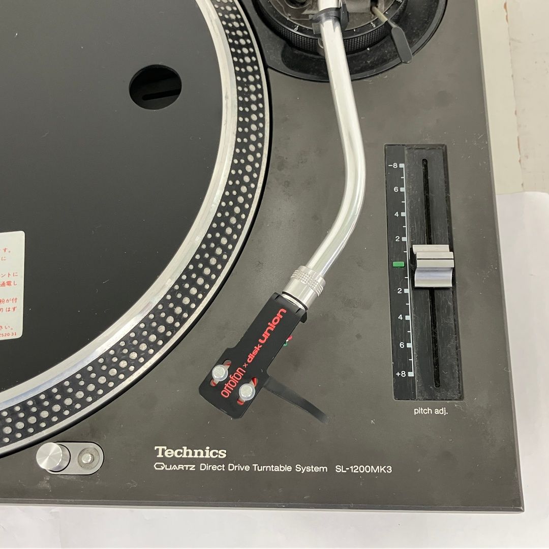 Technics SL-1200MK3-K ターンテーブル ortofon DUOM-PRO S