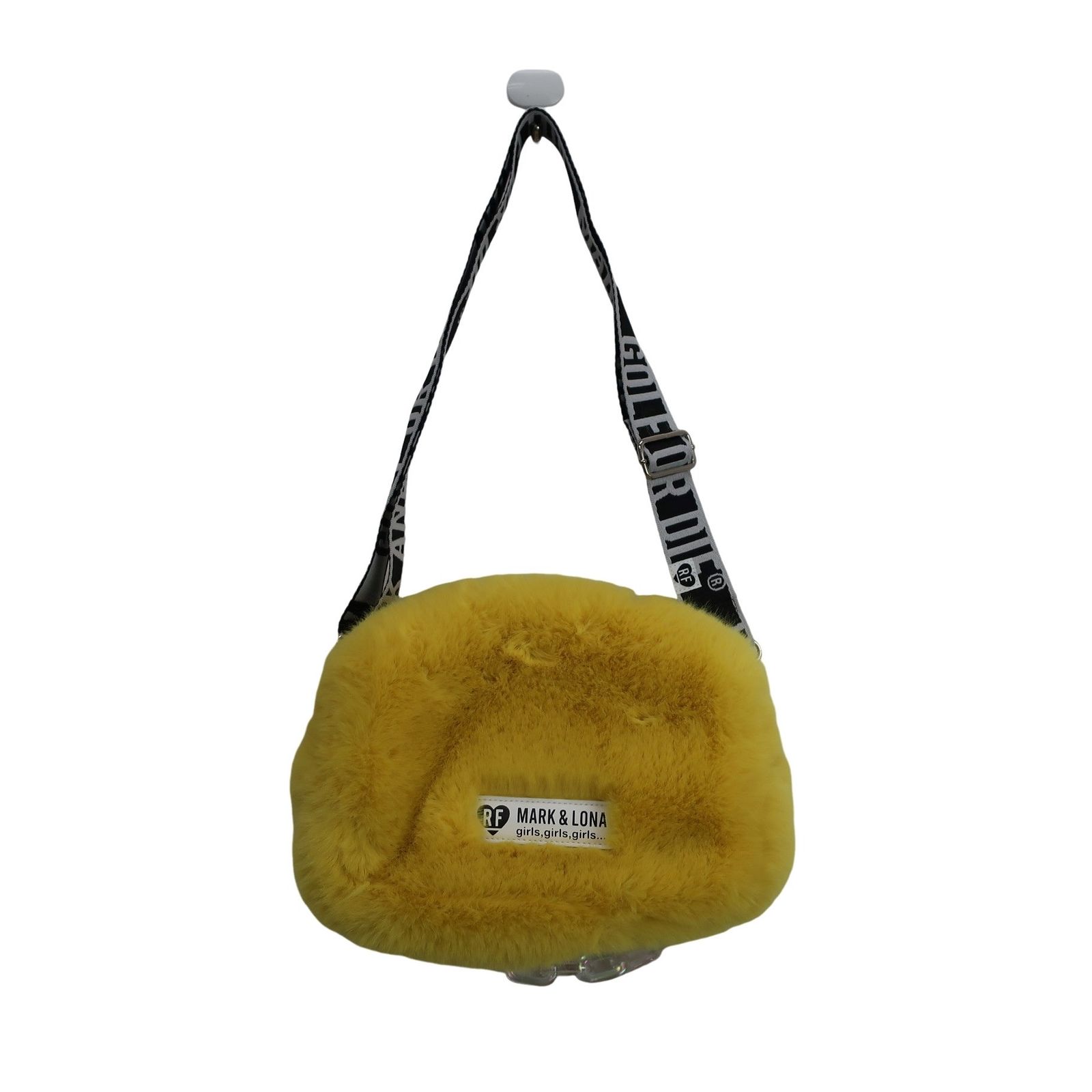 【未使用品】MARK＆LONAマークアンドロナ カートバック ボア ゴールド 美品】MARK&LONA(マークアンドロナ) カートバッグ 黄色 フリーサイズ
