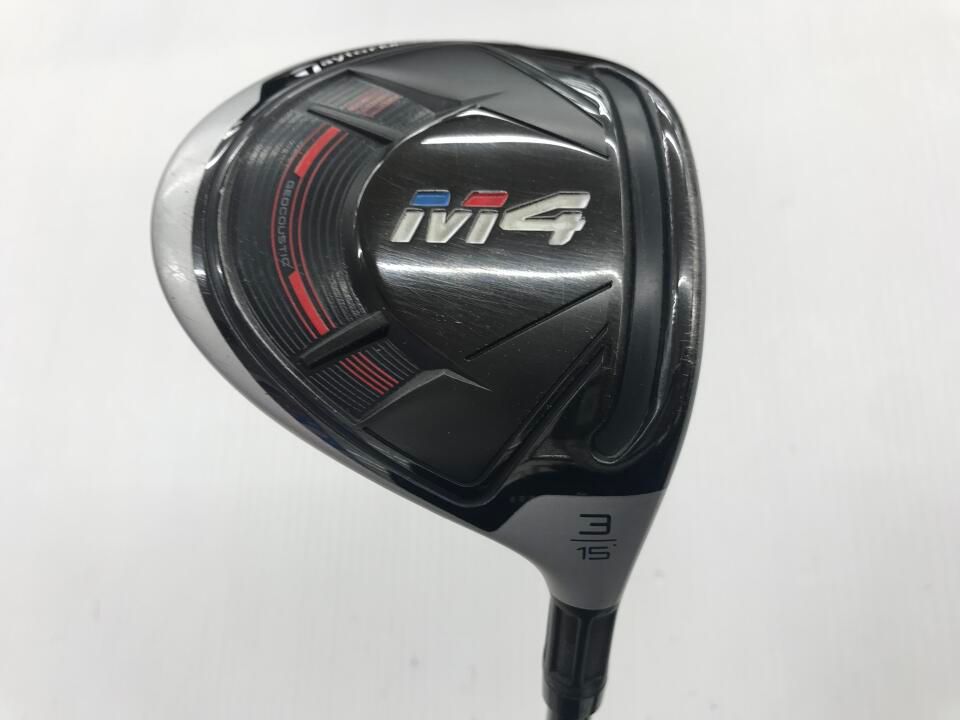 テーラーメイド M 4 US 15度 ATMOS Red 6 Sフレックス フェアウェイウッド 最短
