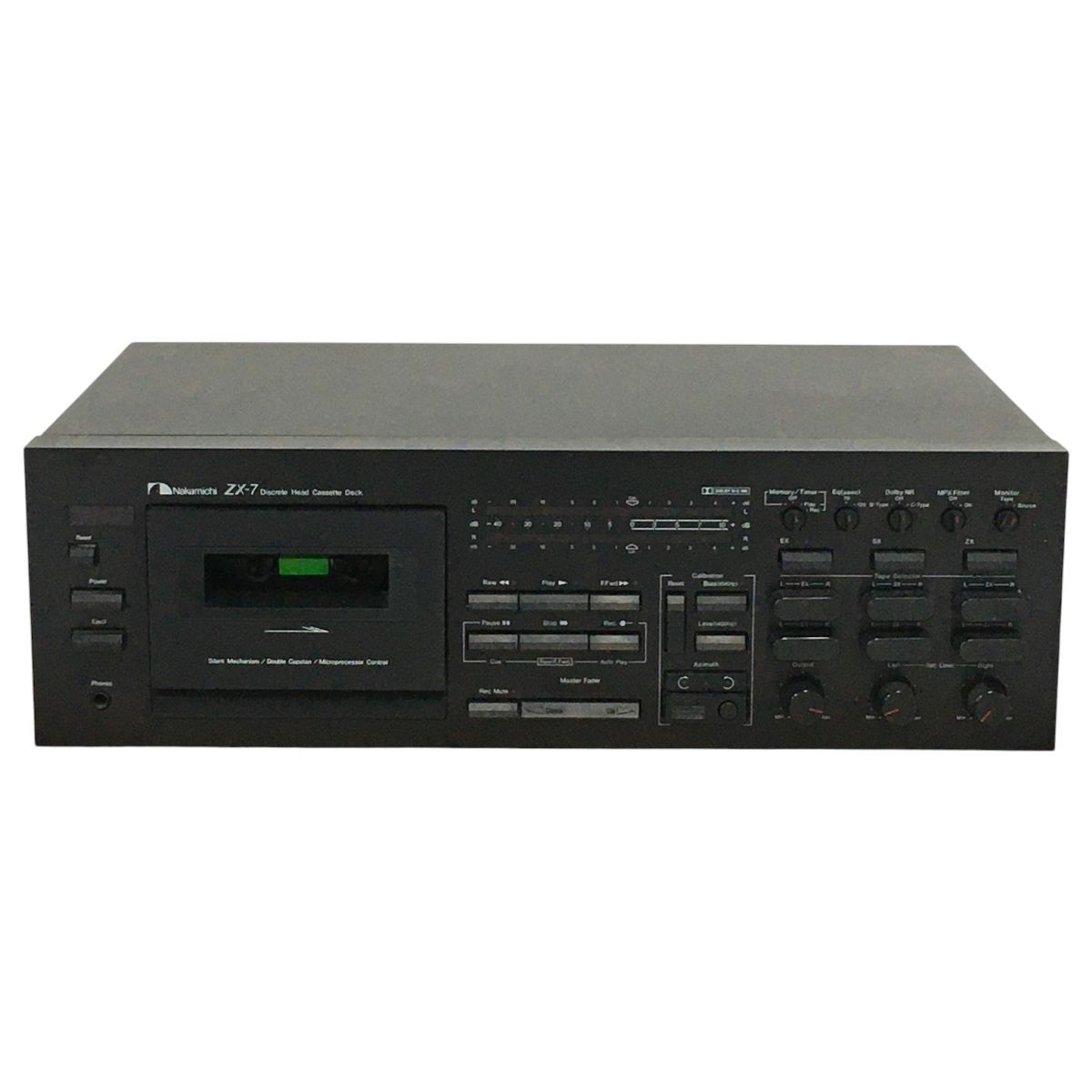 オーディオセット Nakamichi ZX-7 ナカミチ ステレオ カセットデッキ 音響機材 ジャンク