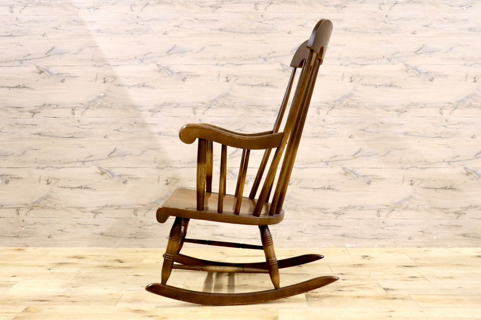 GMIS376○飛騨産業 / HIDA キツツキ 穂高 ロッキングチェア 揺り椅子