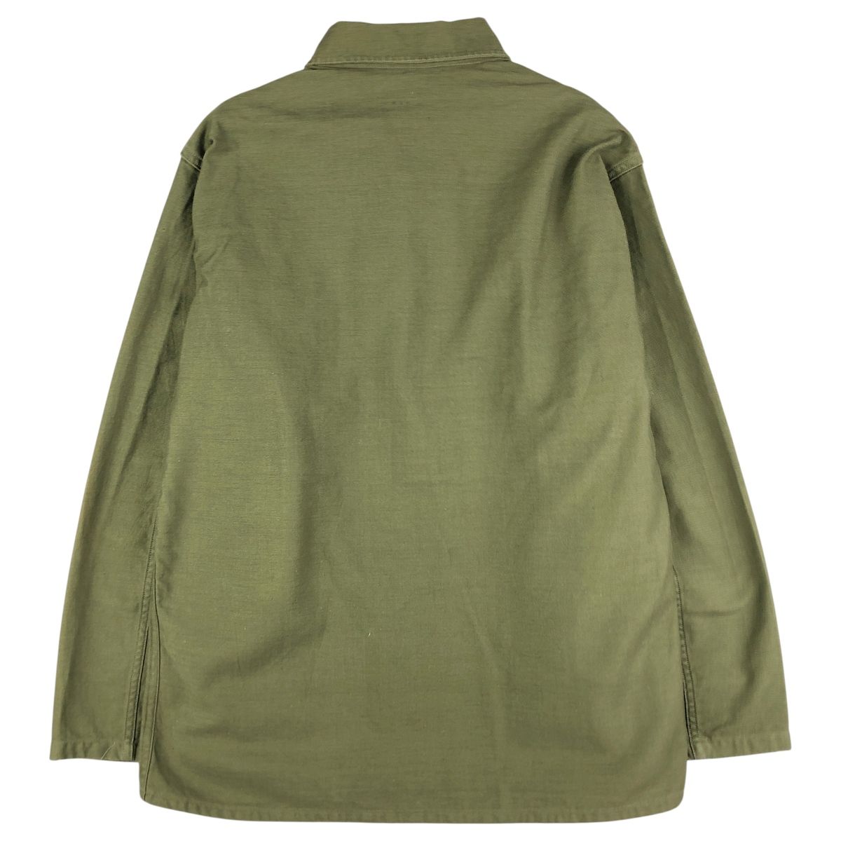 古着 60年代 米軍実品 筒袖 1stモデル 後期 ミリタリー ユーティリティシャツ MEDIUM メンズM相当/eaa603728