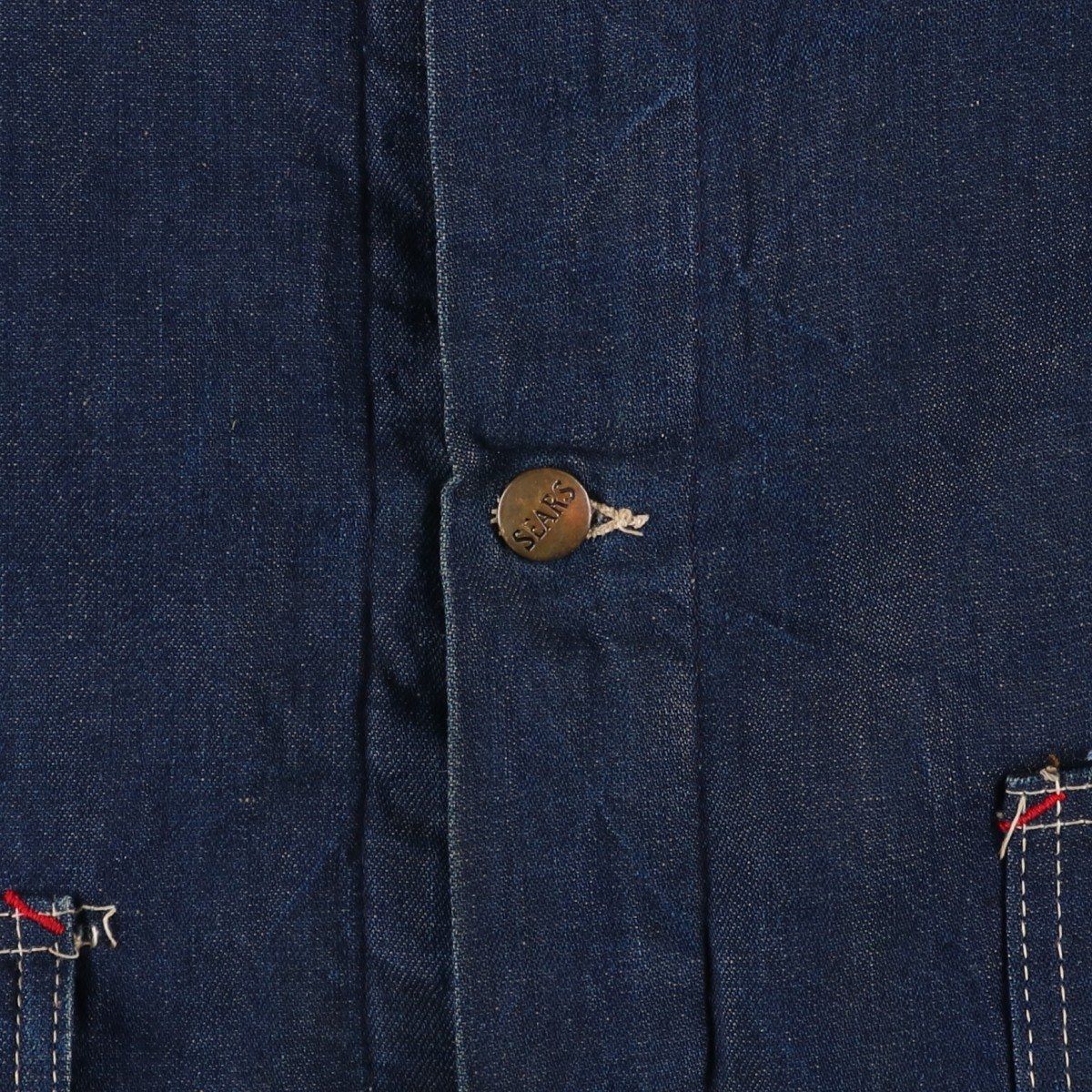 古着 70年代 シアーズ Sears WORK'N LEISURE バットダイ デニム