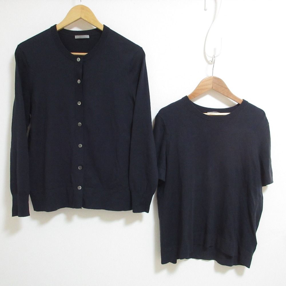 ☆極美品☆Theory　セオリー　アンサンブル　24SS　カーディガン　ニット 良品 24SS Theory luxe セオリーリュクス WASHABLE SILK アンサンブル