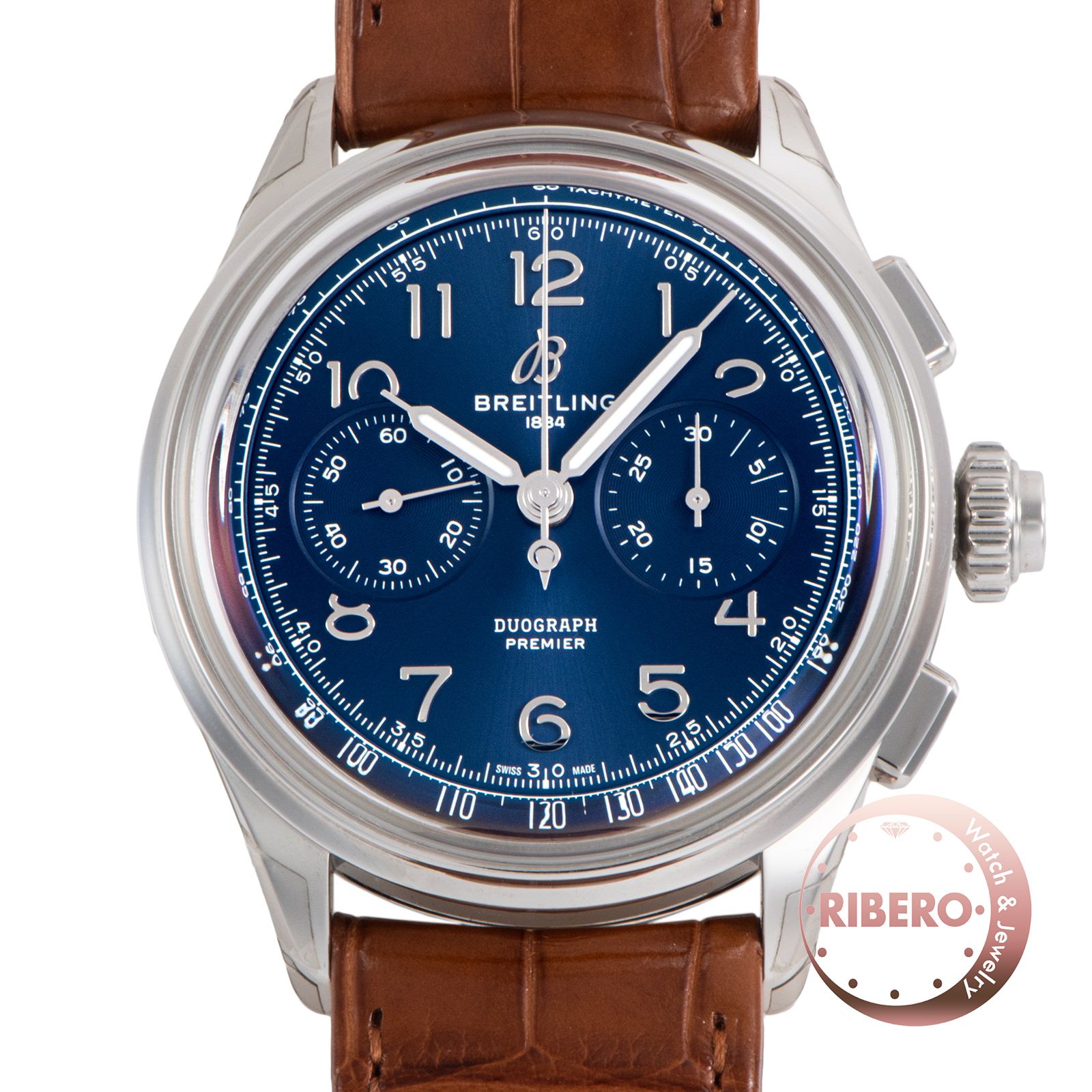 BREITLING ブライトリング プレミエ B15 デュオグラフ 42 AB1510171C1P1 保証書2025年【新品】