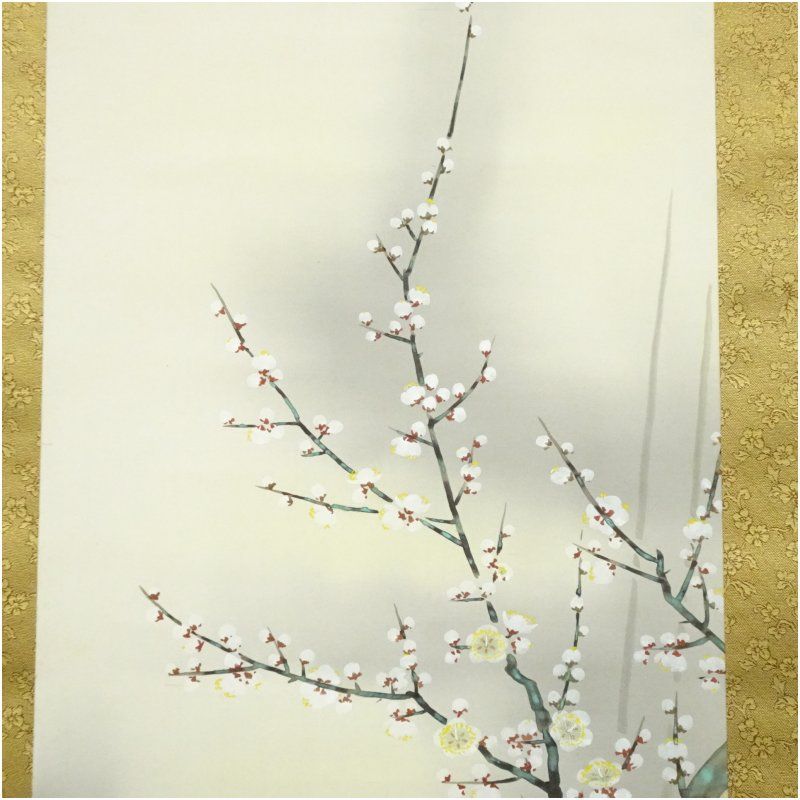 掛軸　美人画　二重箱　武藤嘉亭　絹本　値下げ可能です　真贋不明 富岡鉄斎 雲山高隠図｜古美術・掛け軸の販売・買取・鑑定-松本松栄堂