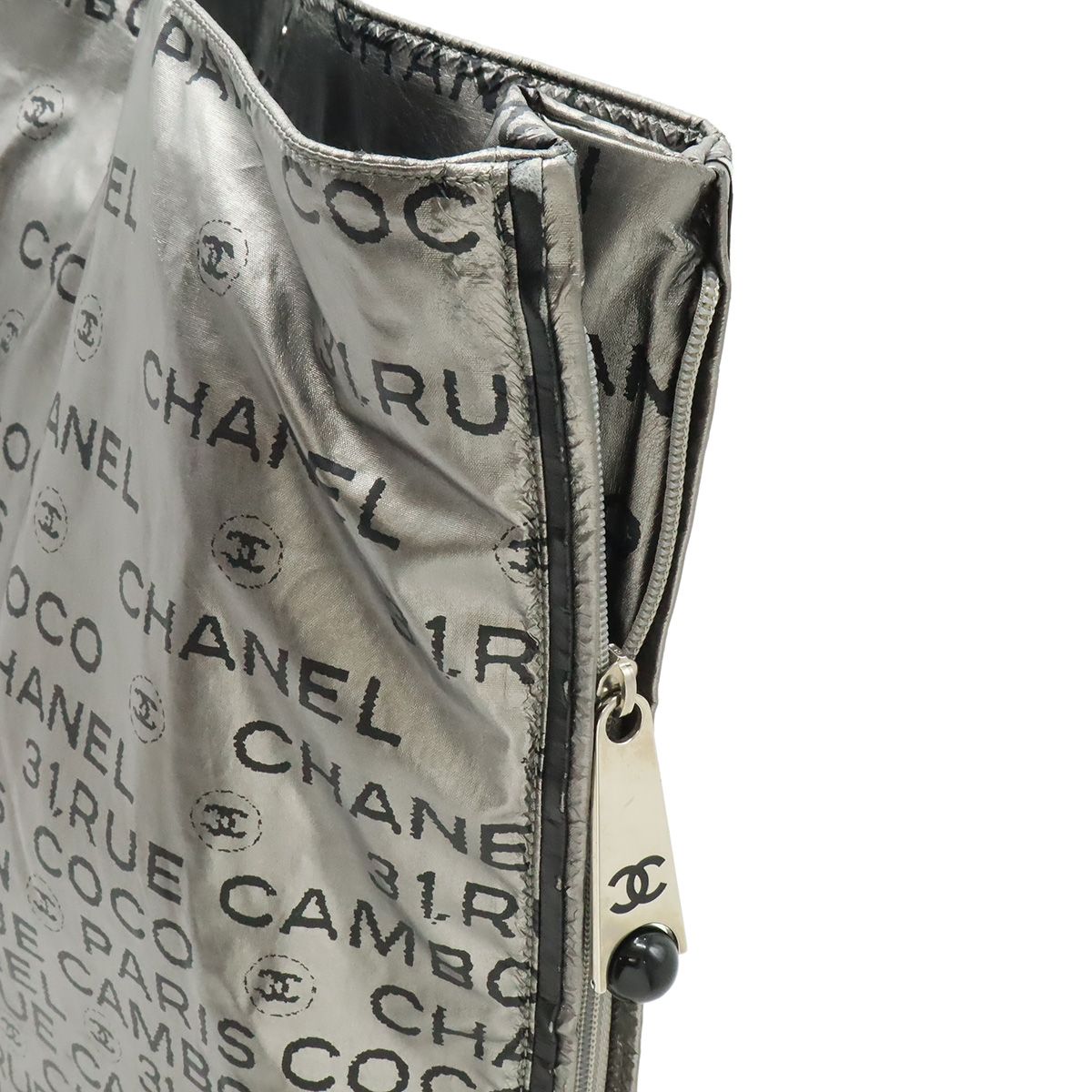 CHANEL シャネル アンリミテッド ロゴ トートバッグ ラージトート