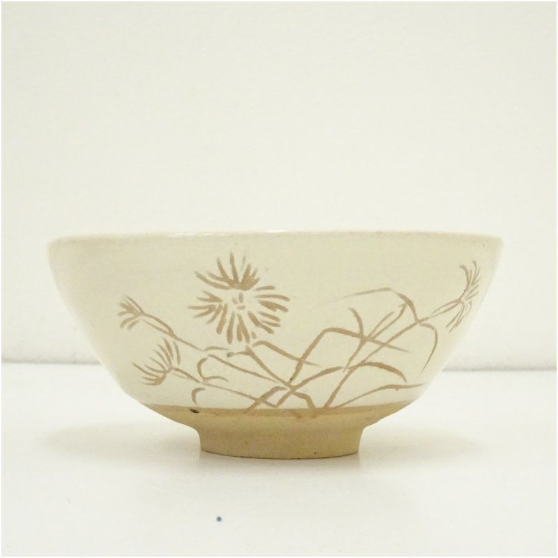 法勝寺焼　抹茶碗 法勝寺焼 抹茶碗