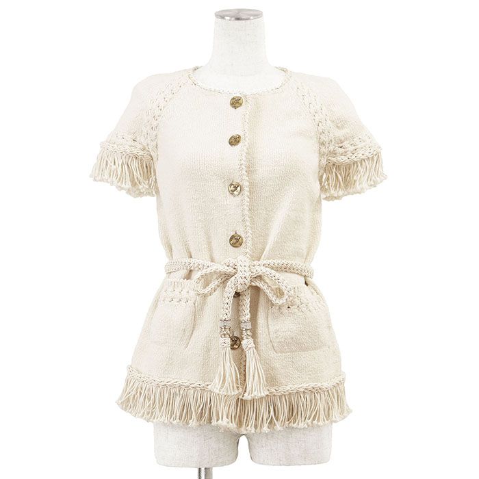 未使用】CAHNEL シャネル ニット カーディガン メティエダール パリ NY