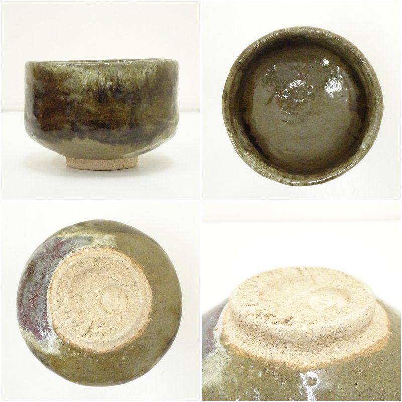 Ｔ２１４　茶碗　『大樋焼』『大樋長楽造』　共箱　抹茶碗　茶道具 T214 茶碗 『大樋焼』『大樋長楽造』 共箱 抹茶碗 茶道具