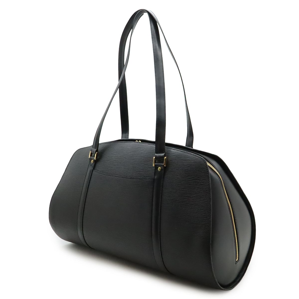 LOUIS VUITTON ルイ ヴィトン エピ ソルフェリーノGM ボストンバッグ ショルダーバッグ 肩掛け ノワール 黒 ブラック ゴールド金具 M 42852