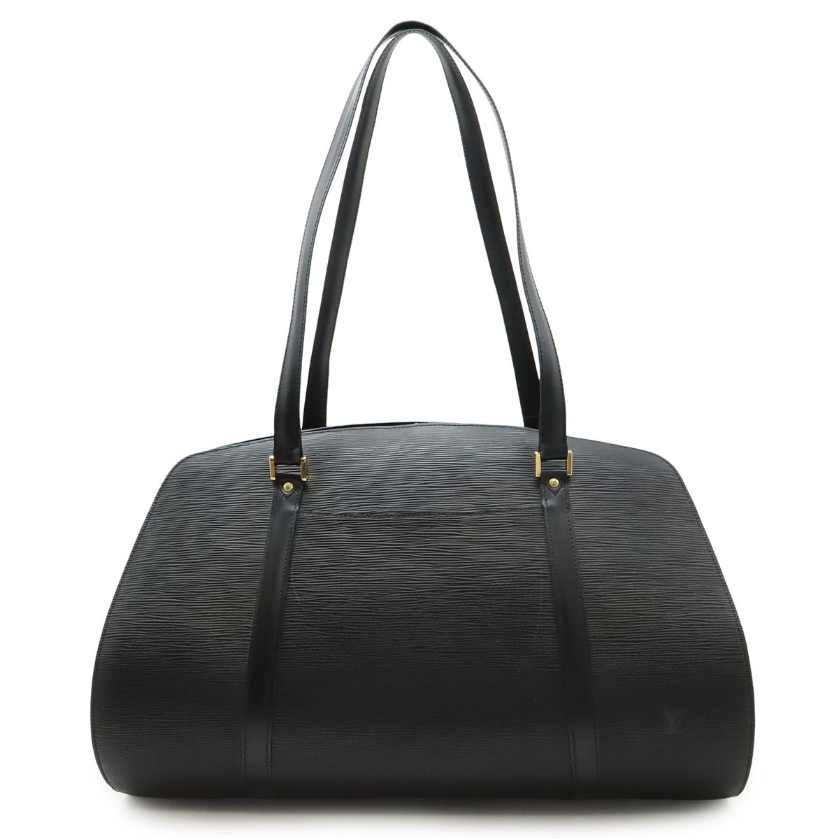 LOUIS VUITTON ルイ ヴィトン エピ ソルフェリーノGM ボストンバッグ ショルダーバッグ 肩掛け ノワール 黒 ブラック ゴールド金具 M 42852