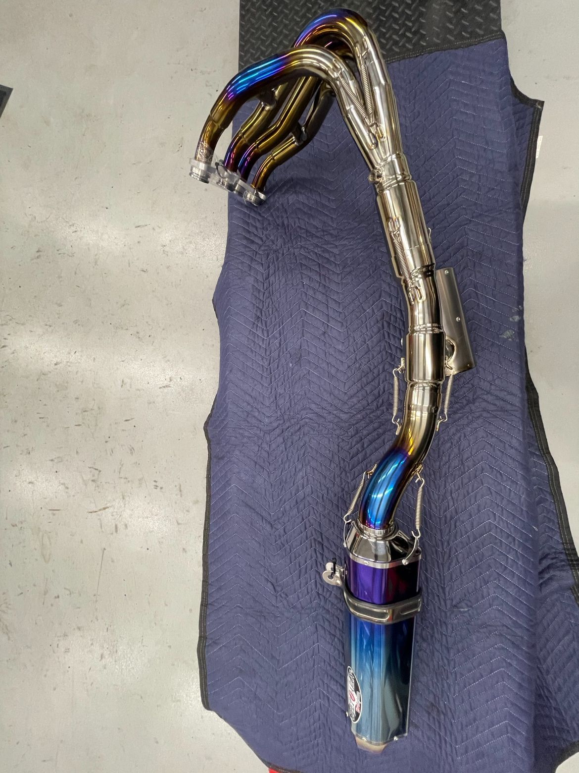 訳アリ【BEET】NASSERT Evolution TypeⅡ(P) Fullexhaust パニア仕様 NINJA1000SX 20-23