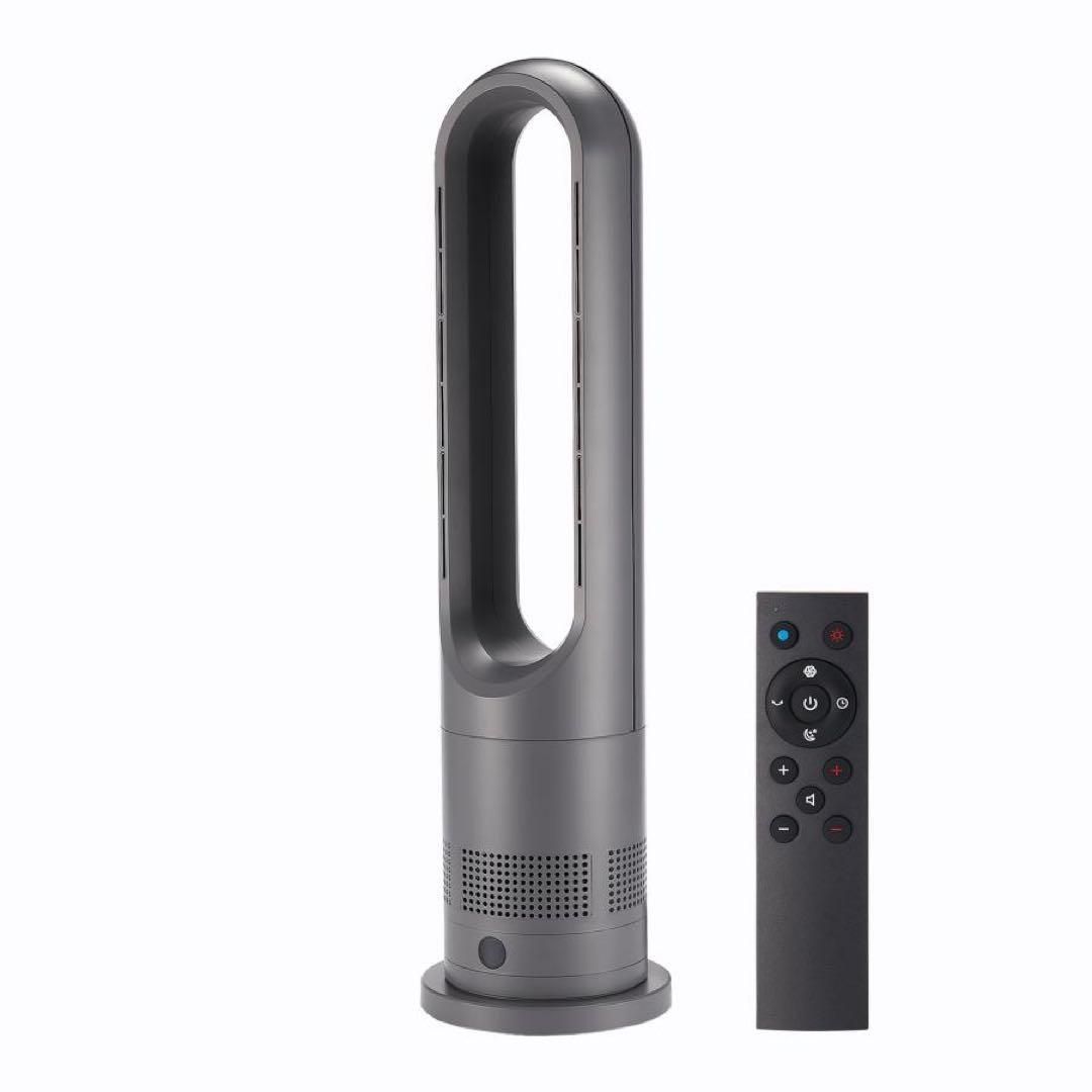 【新品】タワーファン 扇風機 マットグレー 静音 冷暖房サーキュレーター スリム 新品】タワーファン 扇風機 マットグレー 静音 冷暖房サーキュレーター