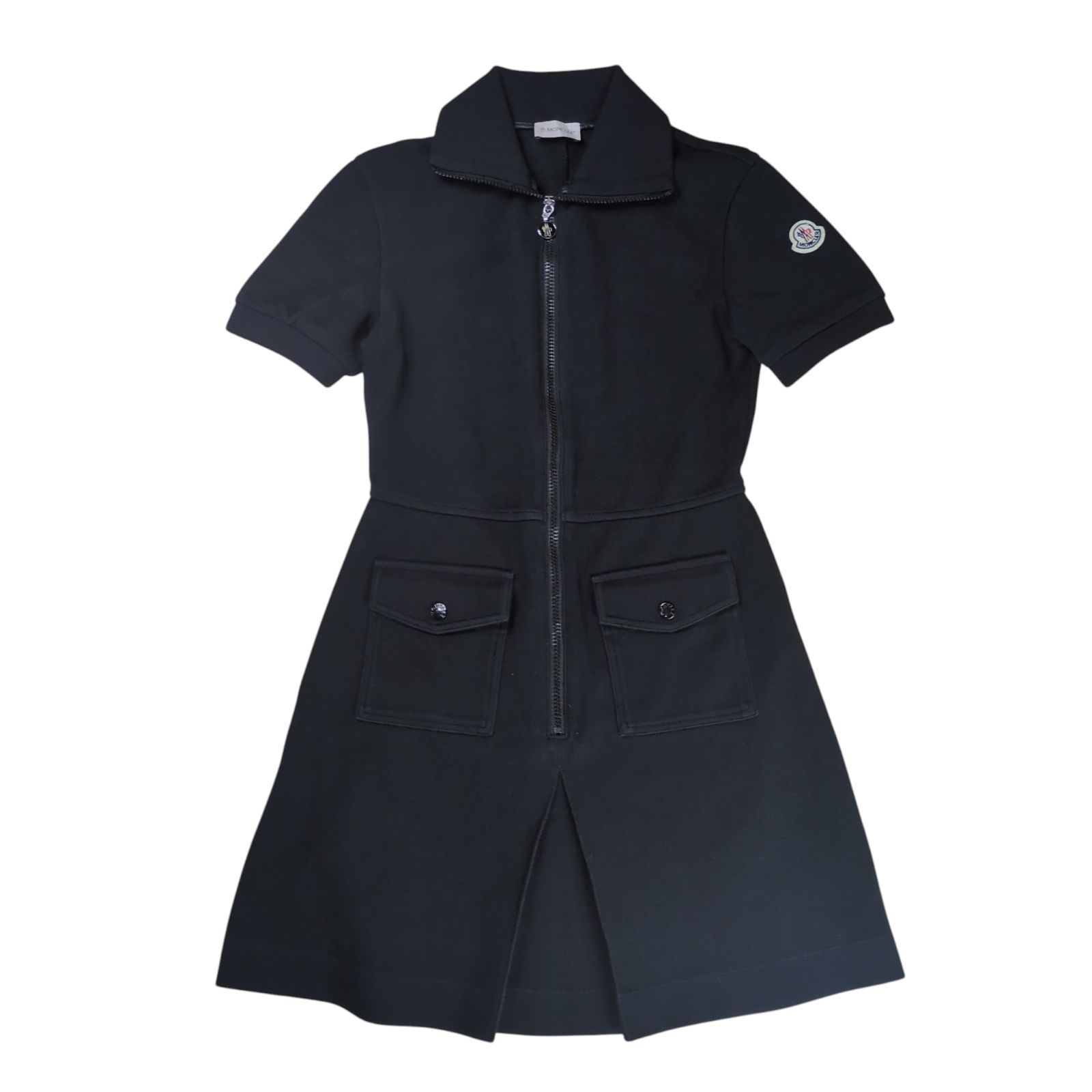 MONCLER VESTITO Logo Patch Zip Up S One Piece