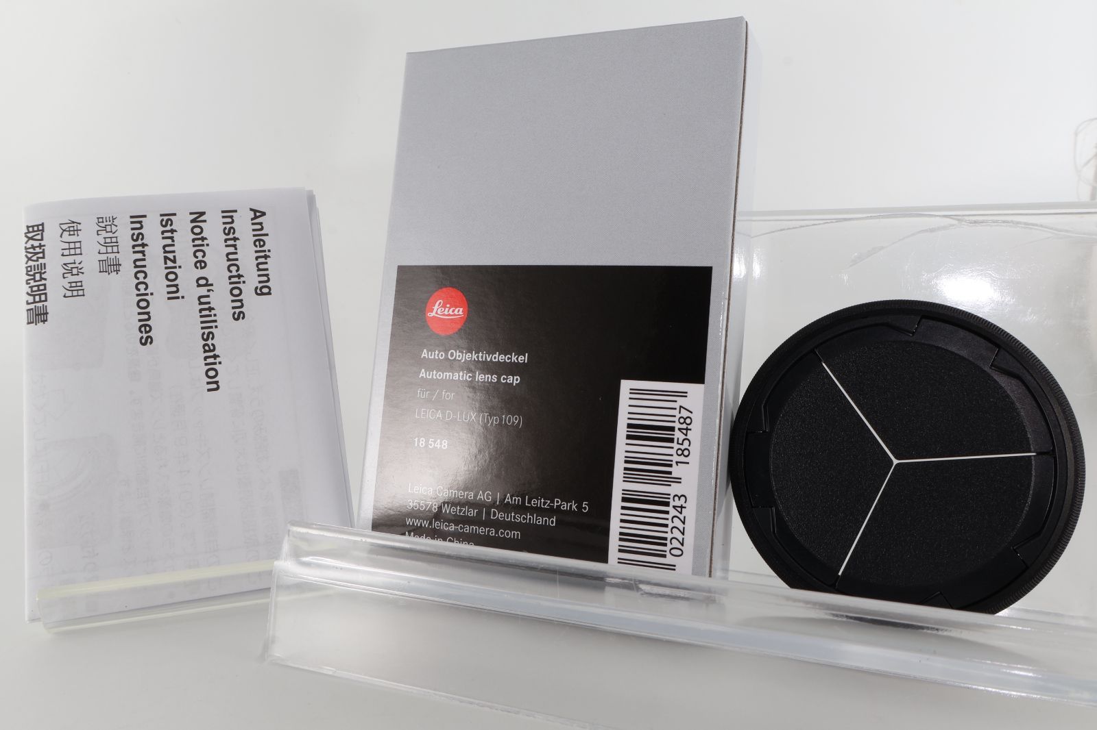 美品】Leica ライカ Automatic lens cap 18548 D-LUX typ109