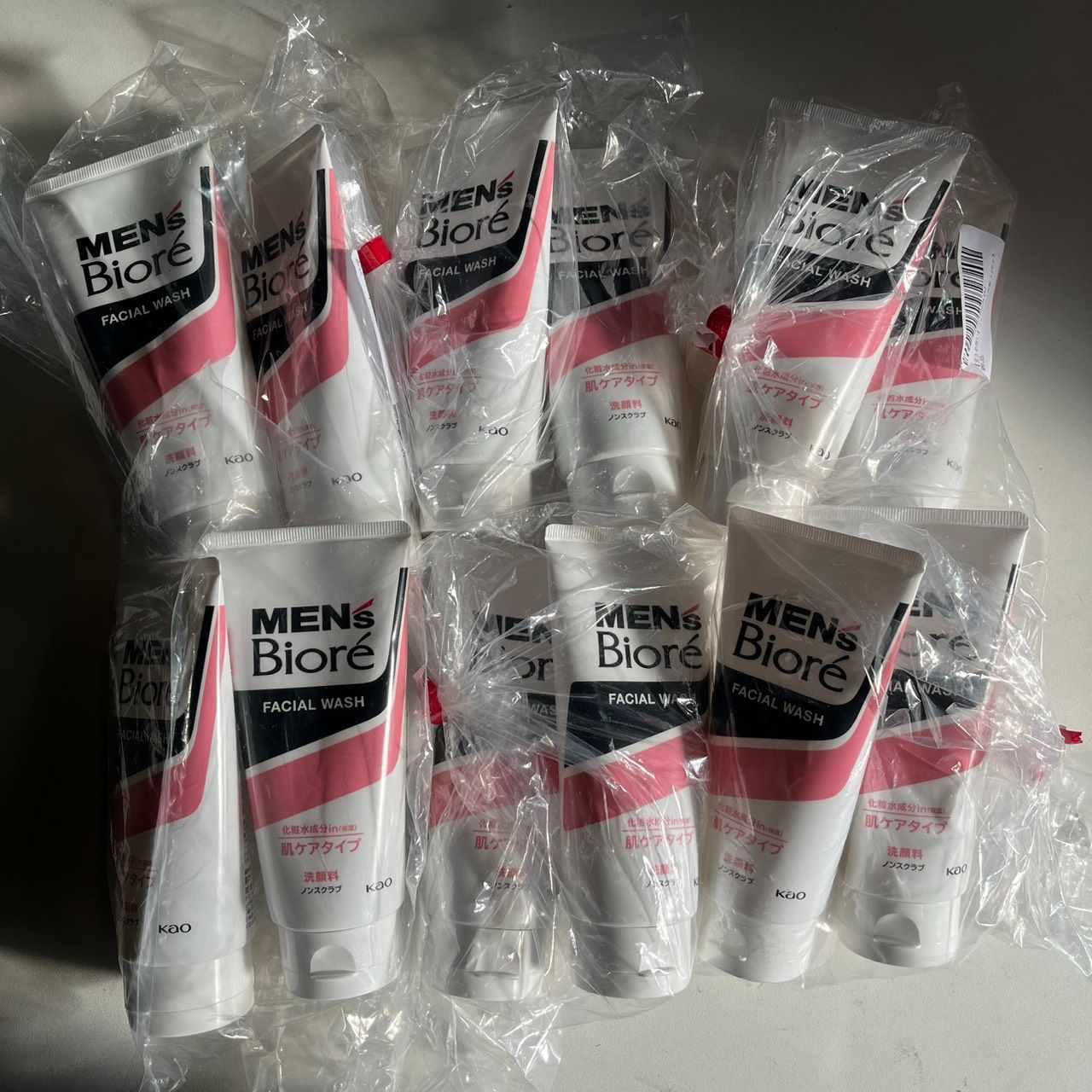 メンズビオレ 洗顔フォーム 肌ケアタイプ ノンスクラブ 130 g メンズ洗顔 花王 12本