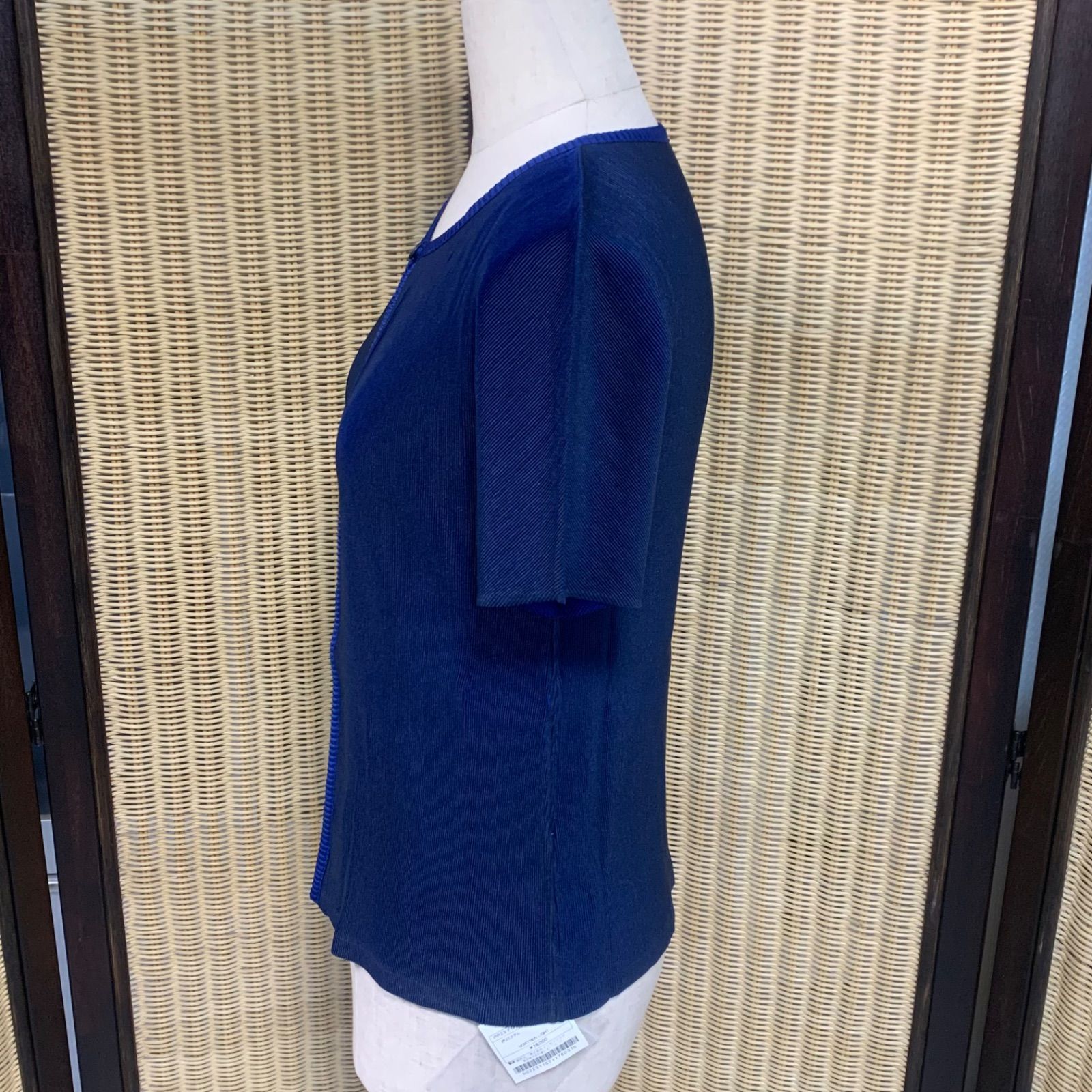  ISSEY MIYAKE イッセイミヤケ PLEATS PLEASE プリーツプリーズ サイズ3 半袖 シャツ ブラウス