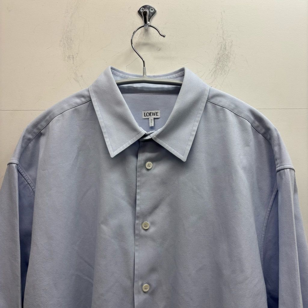 LOEWE ロエベ Anagram Embroidery Shirt 長袖シャツ H526337XA7 ライト