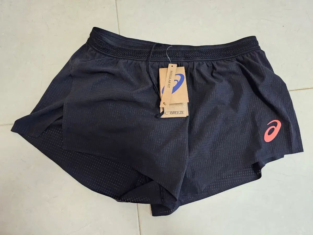 asics アクティブ リーズ ライト レーシン ショーツ XL サイズ ブラック