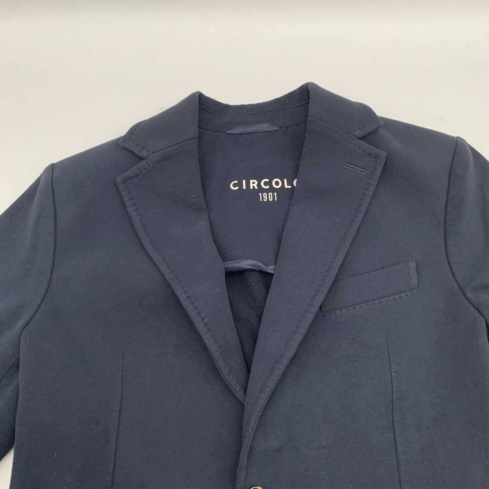 EF1217-15-2 CIRCOLO 1901 チルコロ1901 ジャージテーラードジャケット