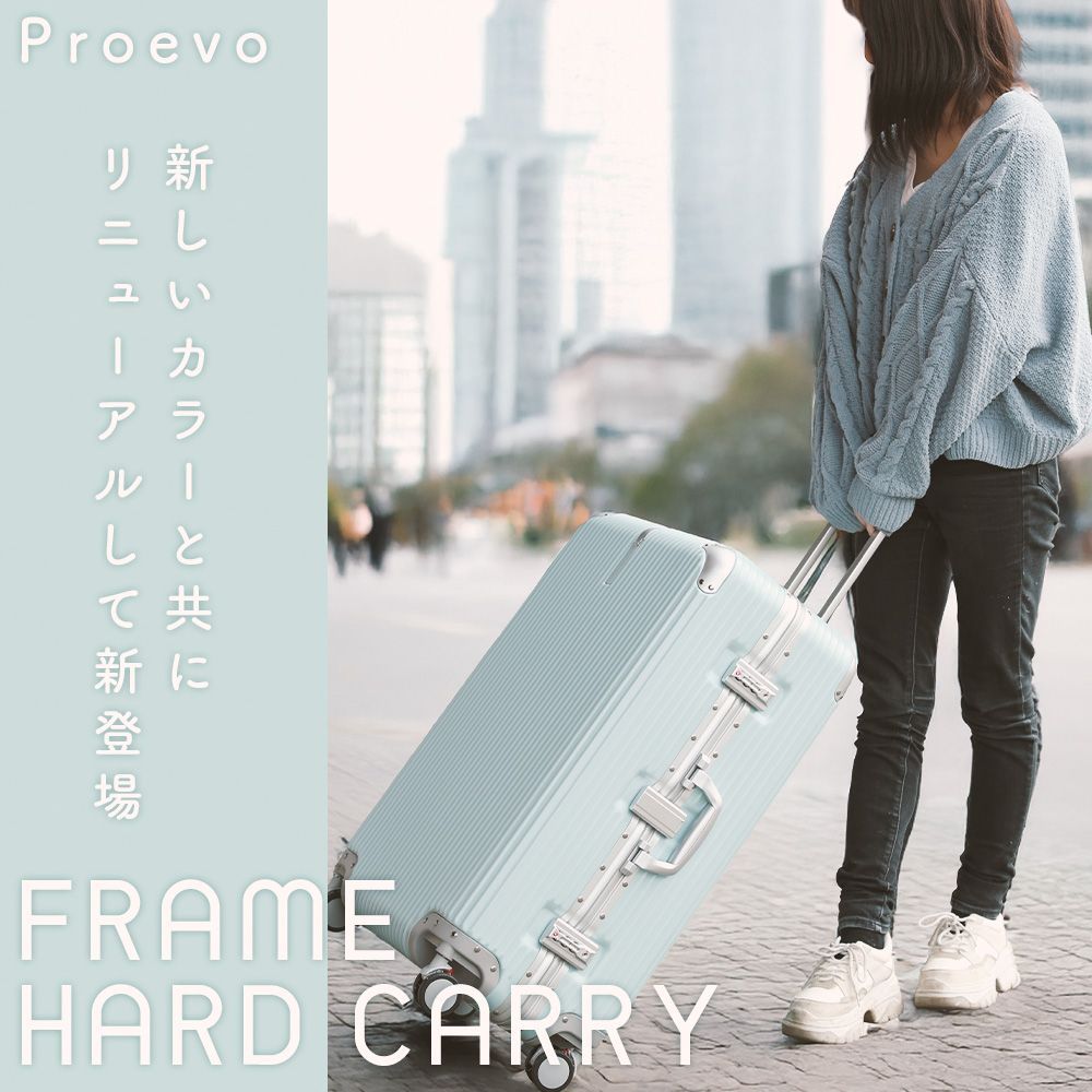 スーツケース Lサイズ キャリーケース キャリーバッグ ブレーキ キャスター ストッパー フレーム ドリンクホルダー USB充電 受託手荷物 頑丈 小型 コンパクト TSAロック アルミ 12004 E 〇