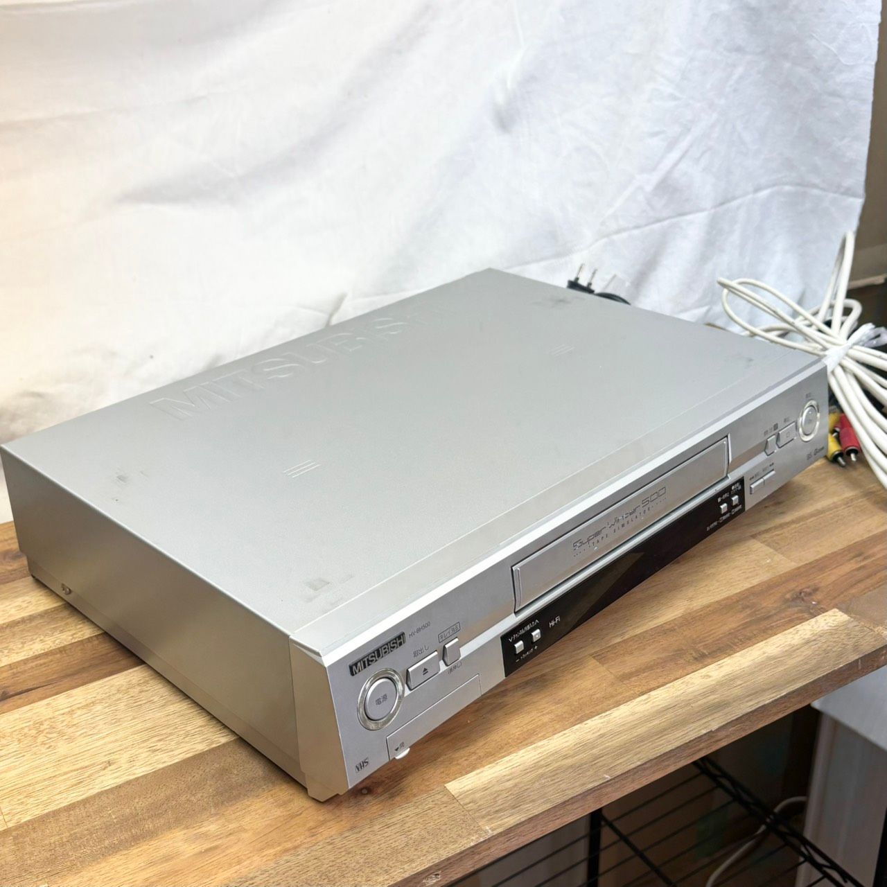 290 MITSUBISHI 三菱 VHSビデオデッキ HV-BH500 Super Winder 500
