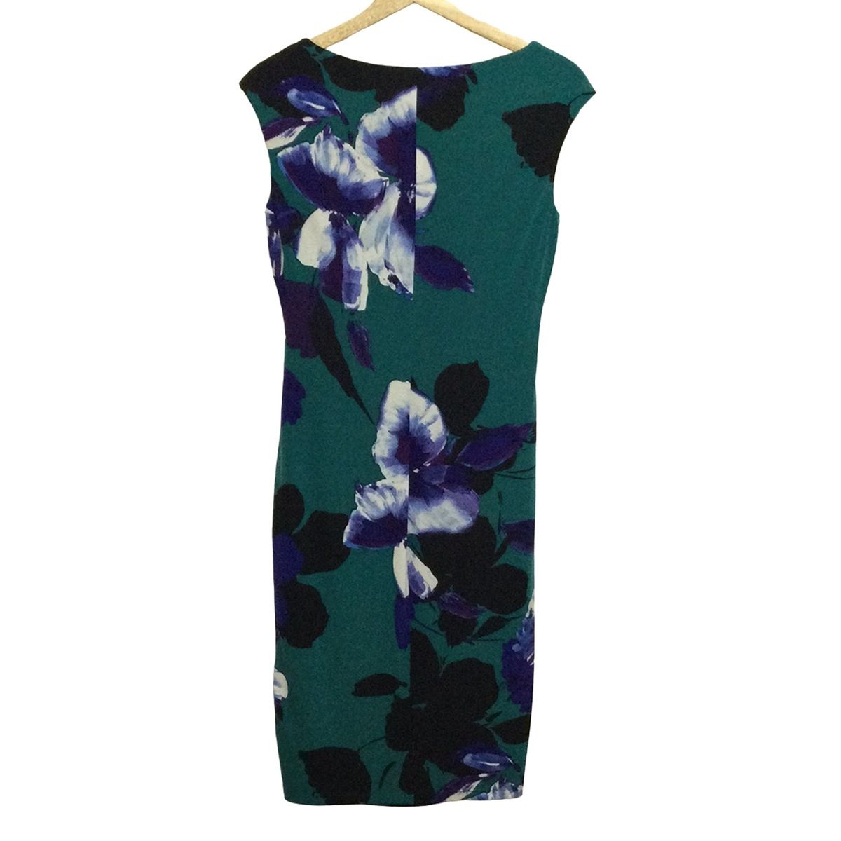RalphLauren ラルフローレン ワンピース サイズ6 M レディース - ブルーグリーン×パープル×マルチ ノースリーブ ロング 花柄