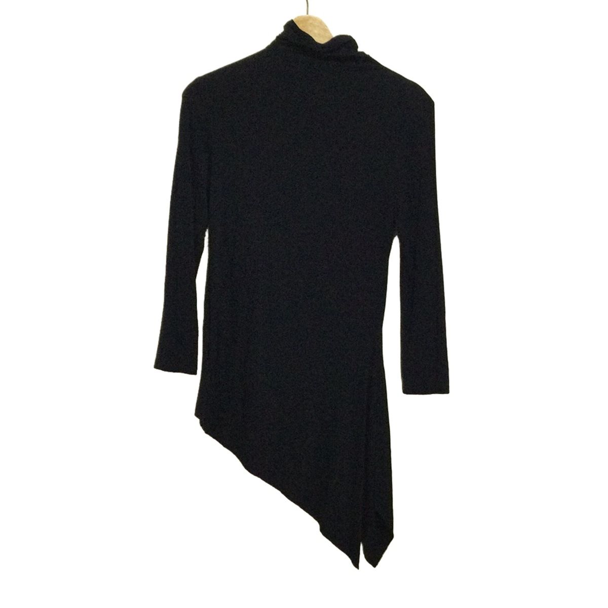 ISSEYMIYAKE イッセイミヤケ チュニック サイズ２ M レディース - 黒 ハイネック 長袖