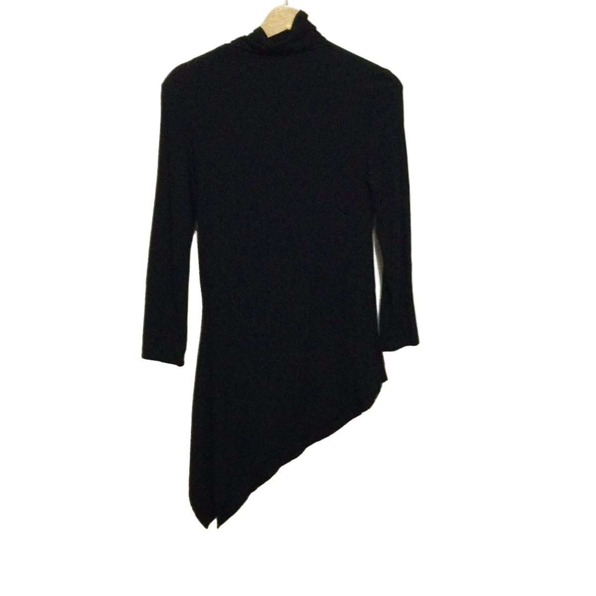 ISSEYMIYAKE イッセイミヤケ チュニック サイズ２ M レディース 黒 ハイネック 長袖