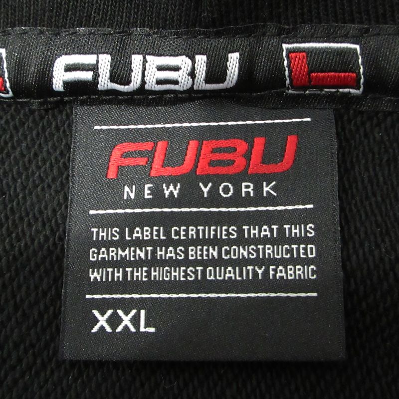 フブ ロゴ刺繍長袖パーカー