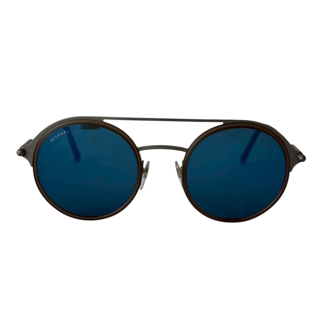 BVLGARI ブルガリ 50□22 145 サングラス アイウェア メガネ サークル