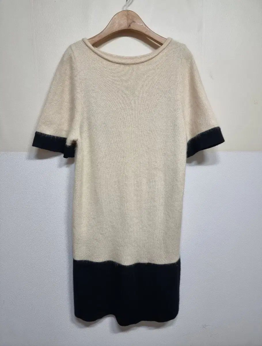 SJSJ エスジェイエスジェイ アンゴラ ウール混 ウールブレンド 半袖 ONE PIECE 90 サイズ