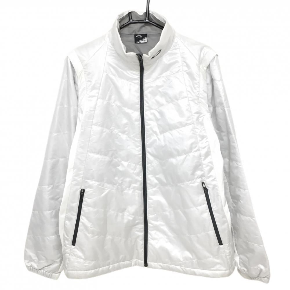 オークリー OAKLEY 2WAY フード付き ジャケット XL ホワイト 公式WEB
