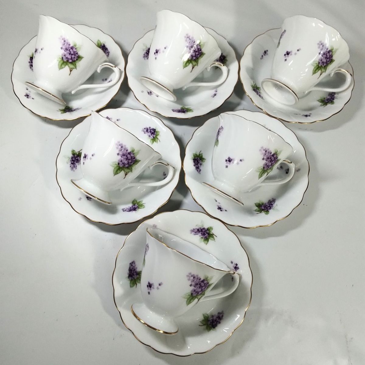 大倉陶園 ライラック