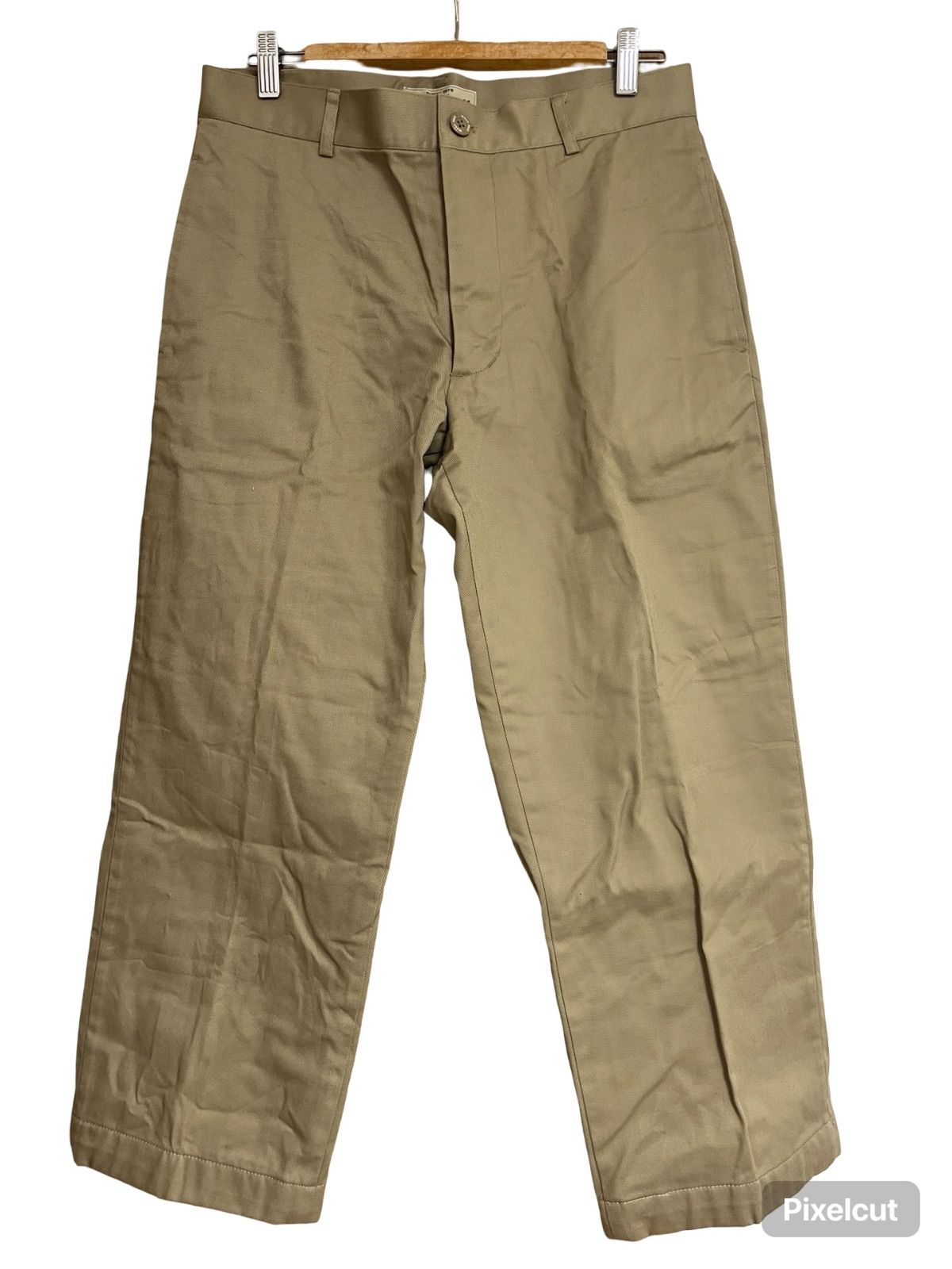 ZM1681 mont-bell モンベル　裏起毛　チノパン　カジュアルパンツ　ベージュ　メンズ　サイズ82