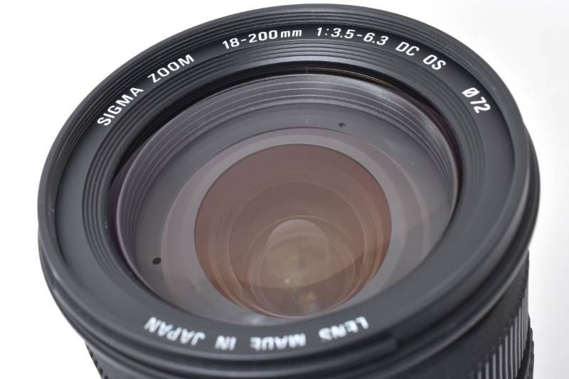 実用品】SIGMA シグマ ZOOM 18-200mm 3.5-6.3 DC OS キャノン用