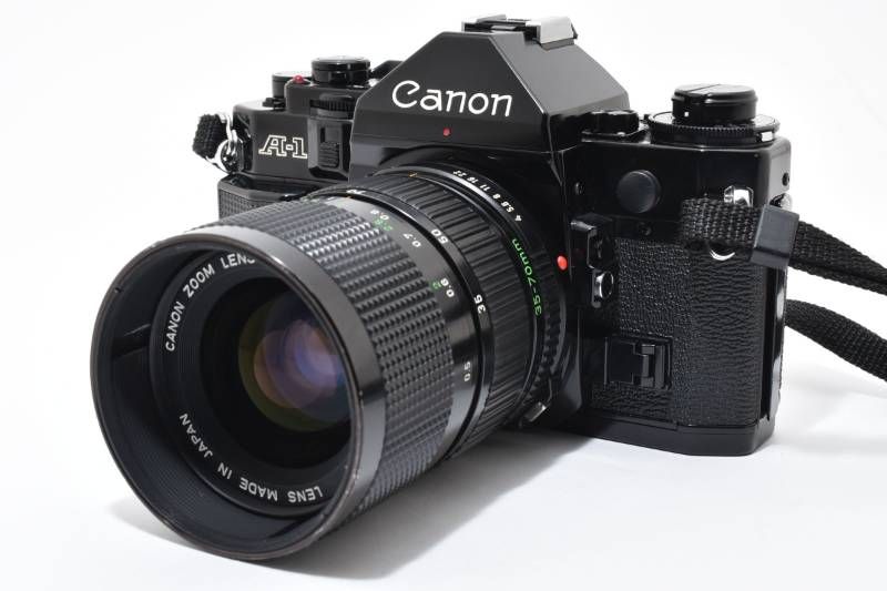 実用光学美品】Canon キャノン A-1 / new FD 35-70mm F4 レンズキット