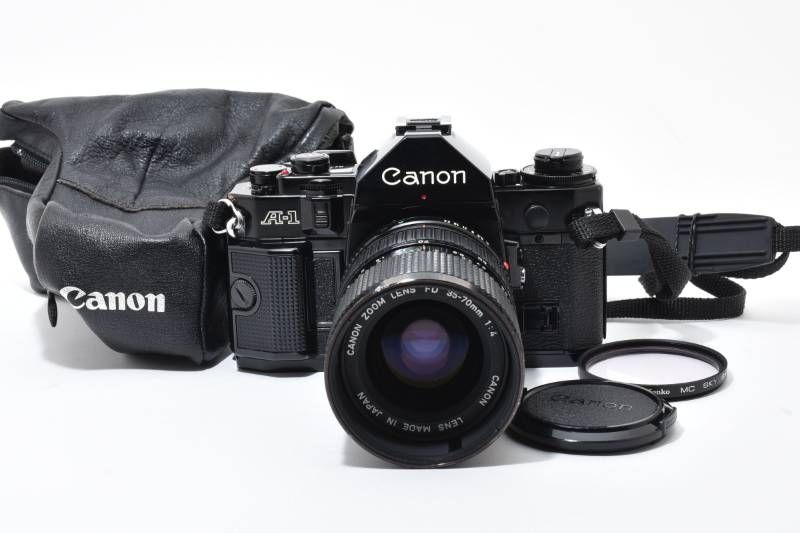 実用光学美品】Canon キャノン A-1 / new FD 35-70mm F4 レンズキット