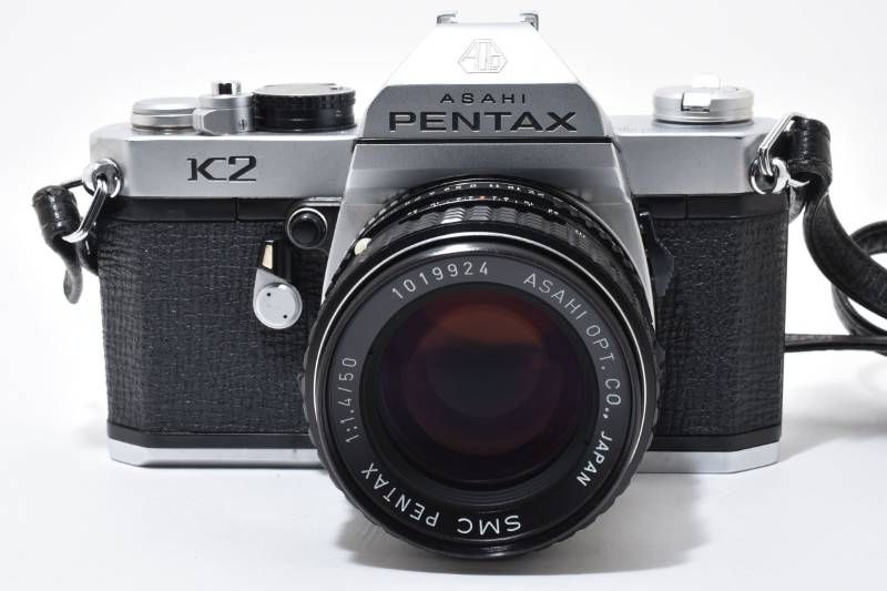 実用品 レザーカバー付】Pentax ペンタックス K2 / SMC PENTAX 1.4